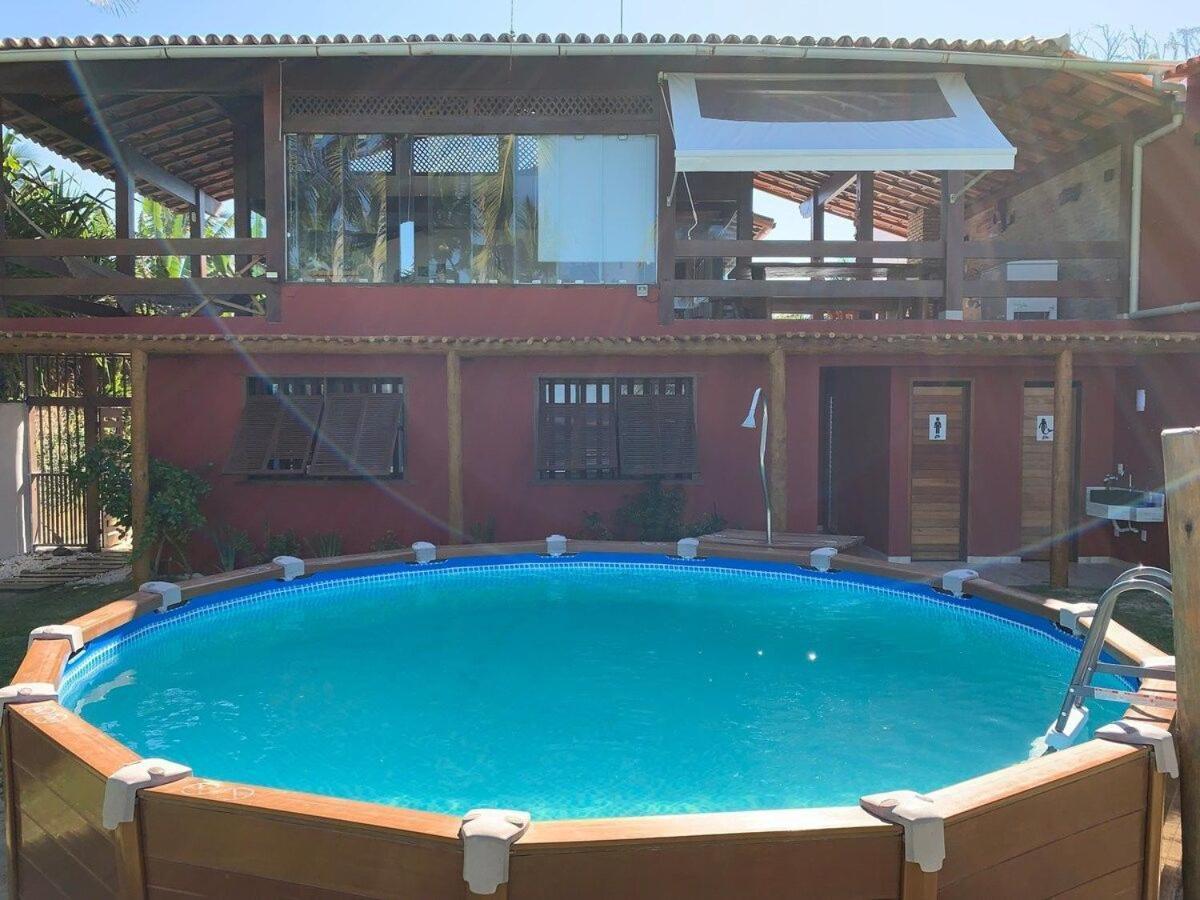 Casa De Frente Para A Praia - Arraial D' Ajuda Porto Seguro Exteriör bild