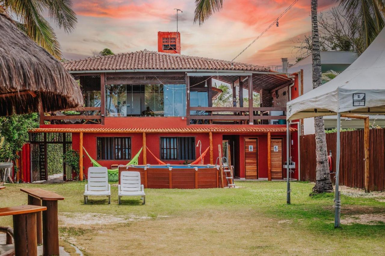 Casa De Frente Para A Praia - Arraial D' Ajuda Porto Seguro Exteriör bild