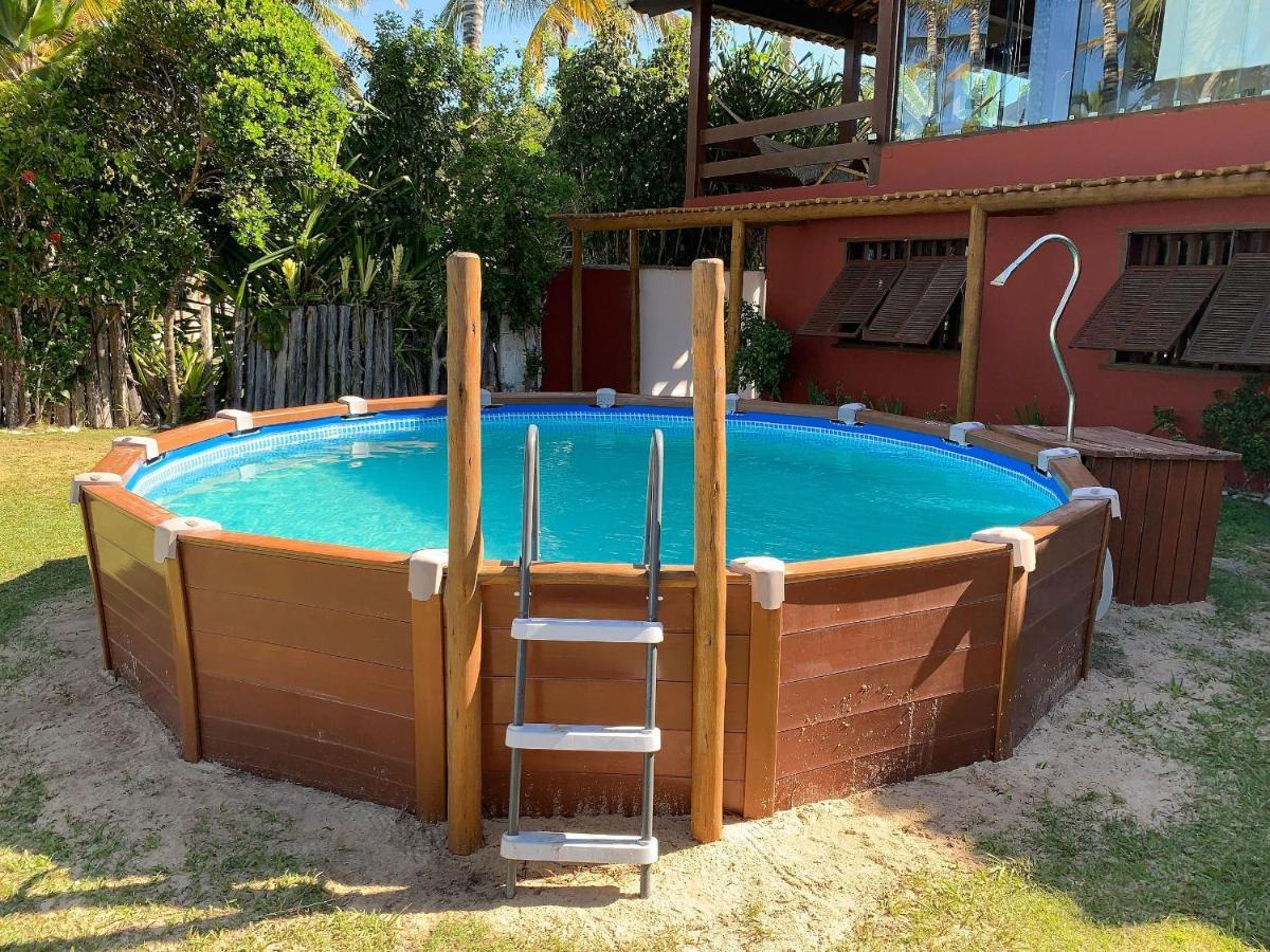 Casa De Frente Para A Praia - Arraial D' Ajuda Porto Seguro Exteriör bild