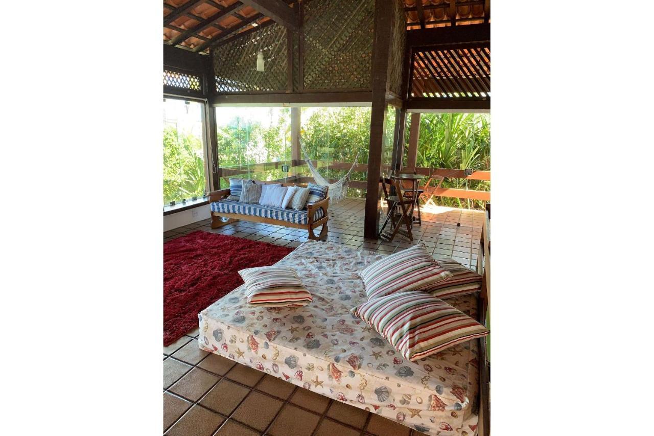 Casa De Frente Para A Praia - Arraial D' Ajuda Porto Seguro Exteriör bild