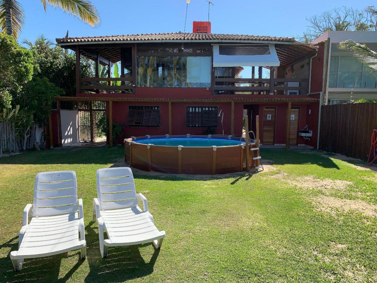 Casa De Frente Para A Praia - Arraial D' Ajuda Porto Seguro Exteriör bild