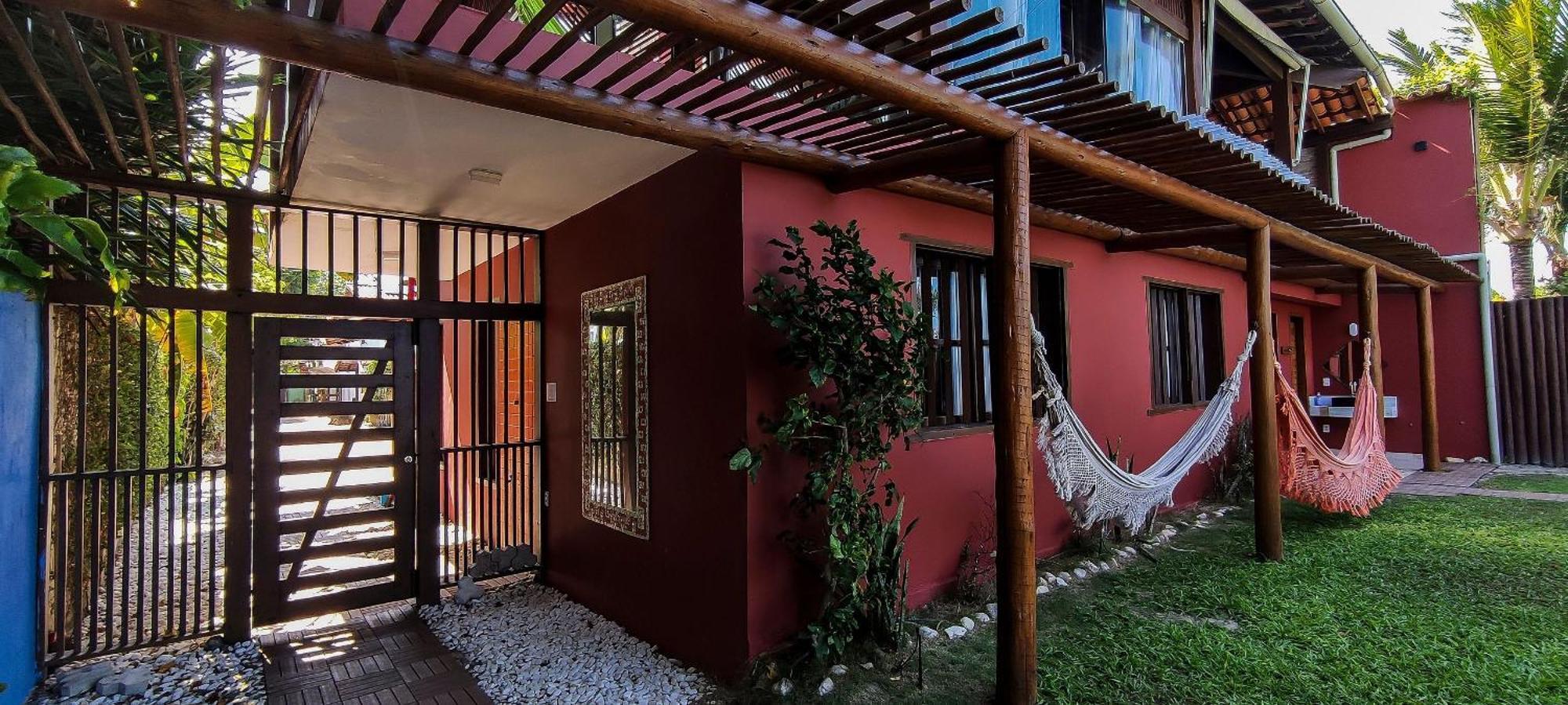 Casa De Frente Para A Praia - Arraial D' Ajuda Porto Seguro Exteriör bild