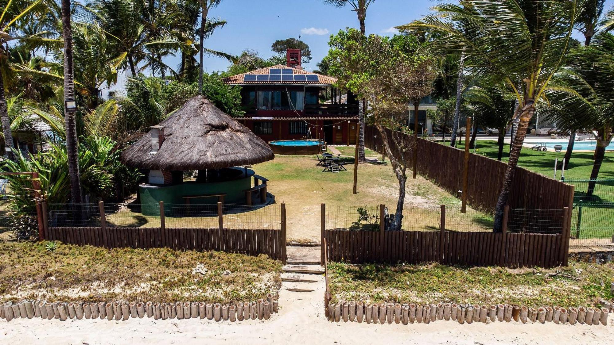 Casa De Frente Para A Praia - Arraial D' Ajuda Porto Seguro Exteriör bild
